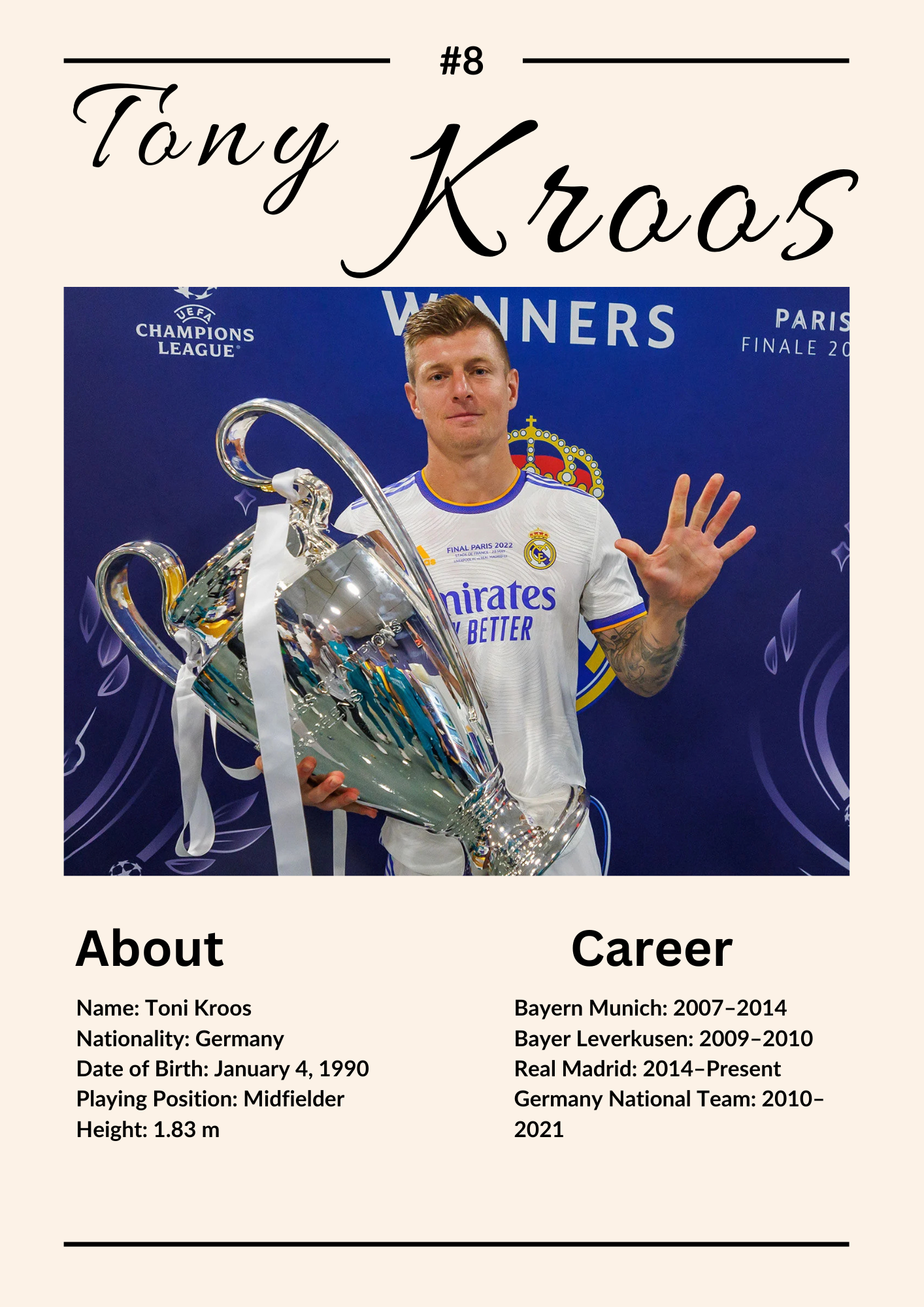 Tony Kroos – The Silent General