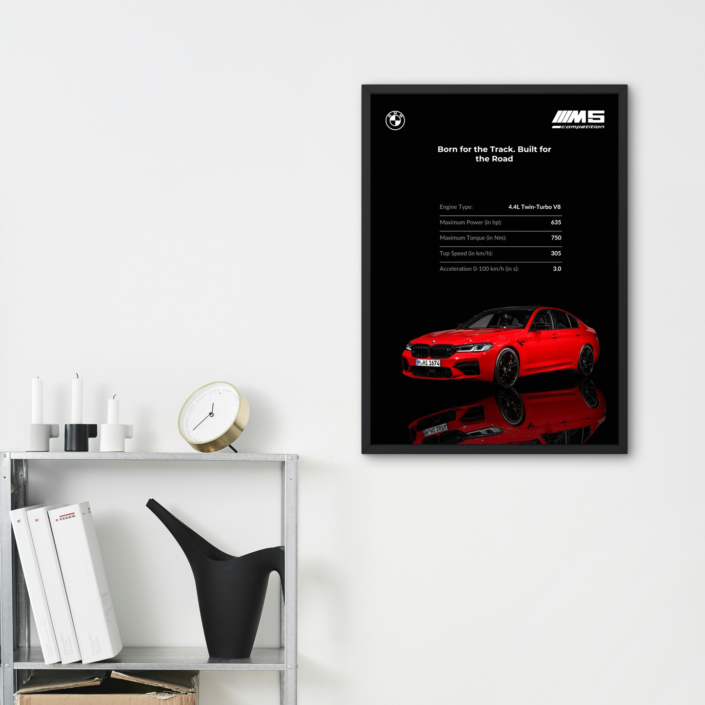 BMW M5 Competition (Red) – Unleash the Fury