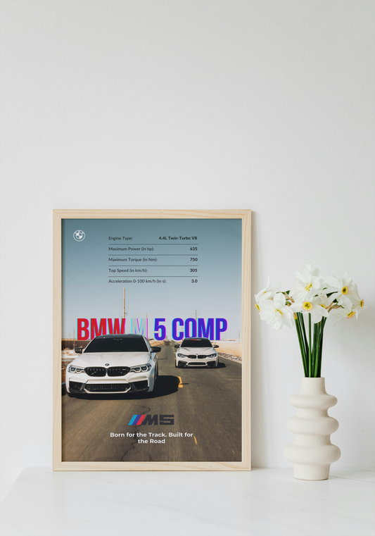 BMW M5 Competition – Double the Power, Double the Presence