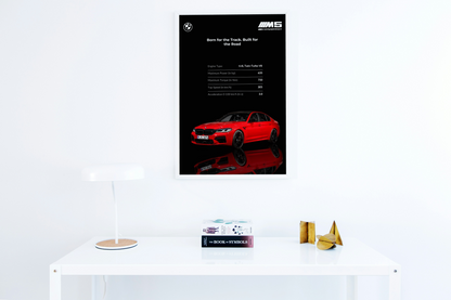 BMW M5 Competition (Red) – Unleash the Fury